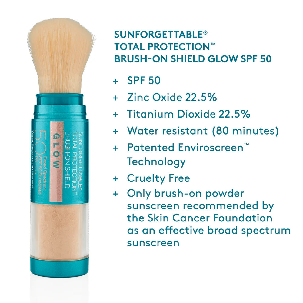 Colorescience® Sunforgettable® Total Protection® Brush-On Shield Glow SPF 50