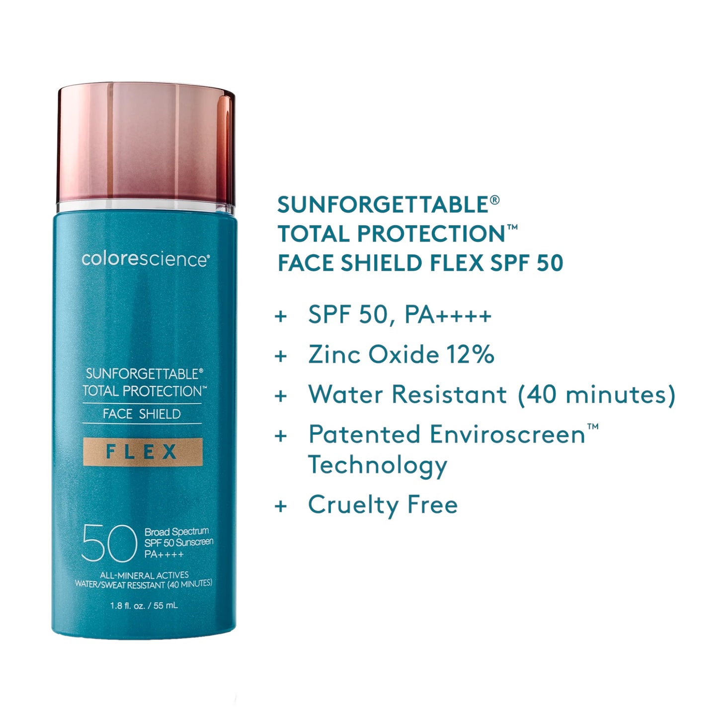 Colorescience® Sunforgettable® Total Protection® Face Shield Flex SPF 50