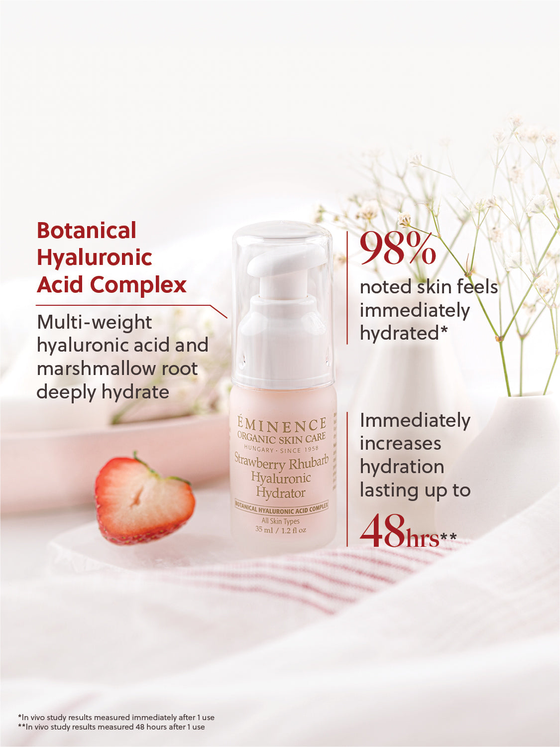 Eminence Strawberry Rhubarb Hyaluronic Hydrator